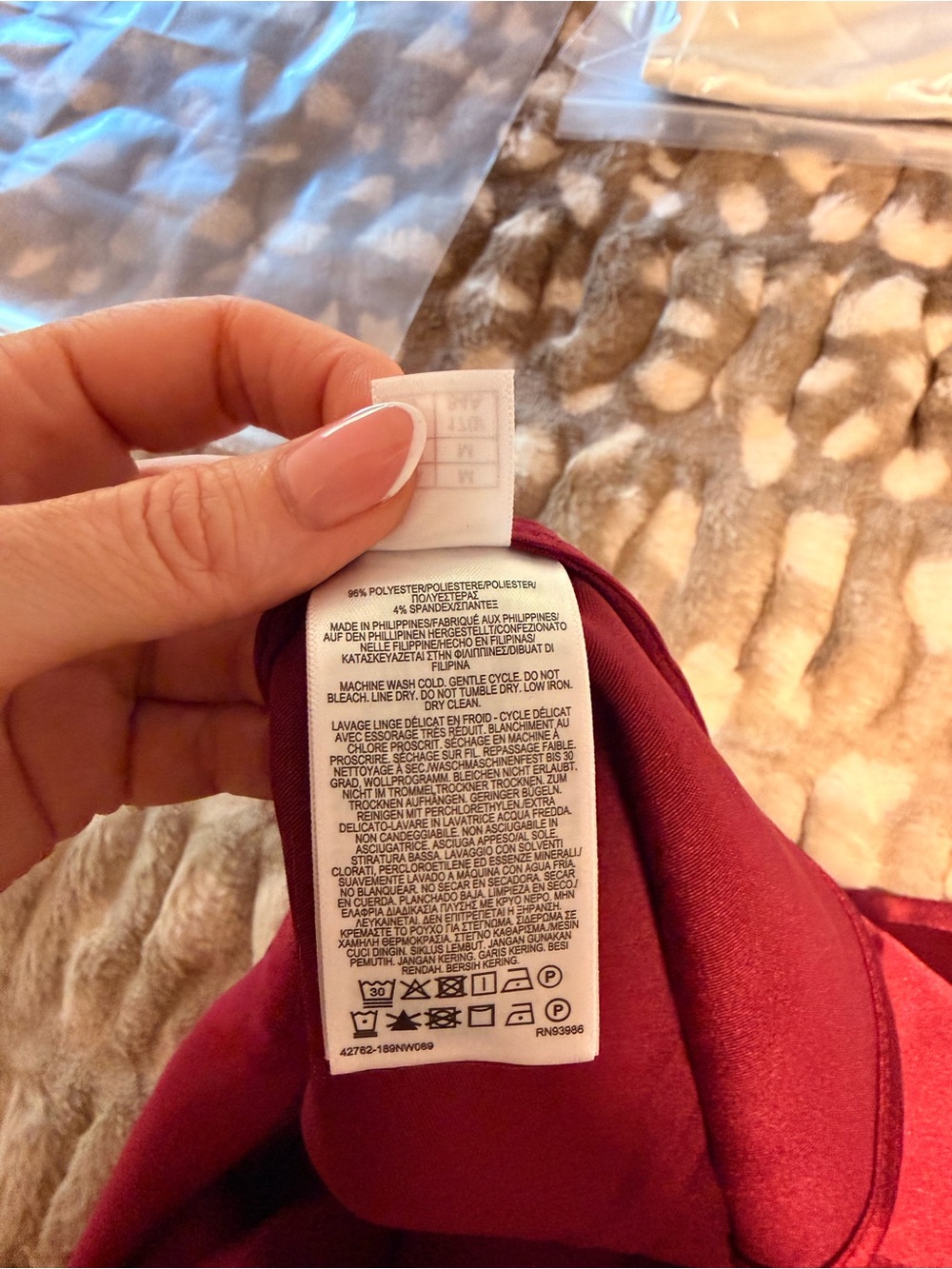 Brooks Brothers Red Satin V-Neck Camisole - Picture 5 of 5